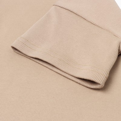 Костюм детский (футболка, брюки) KAFTAN, размер 32 (110-116 см), бежевый