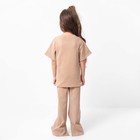 Костюм детский (футболка, брюки) KAFTAN р. 34 (122-128 см), бежевый 9589232 - фото 10579206