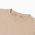 Костюм детский (футболка, брюки) KAFTAN р. 34 (122-128 см), бежевый 9589232 - фото 10579211