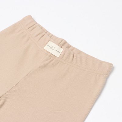 Костюм женский (футболка, брюки) MIST, размер 40-42, бежевый