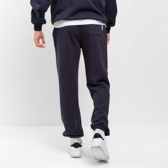 Брюки спортивные мужские MIST Men's casual р. 52, цвет синий 63599