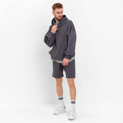 Худи мужское MIST Men's casual р. 56, цвет графитовый