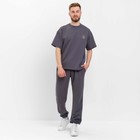 Брюки спортивные мужские MIST Men's casual р. 56, цвет графитовый - Фото 1