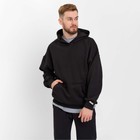 Толстовка мужская (худи) MIST Men's casual размер 52, черный - Фото 3