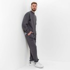 Толстовка мужская MIST Men's casual, размер 52, графит - Фото 2
