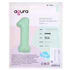 Воздушный шар фольгированный 40" «Цифра 1» - Фото 2