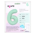 Воздушный шар фольгированный 40" «Цифра 6» - Фото 2