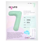 Шар воздушный фольгированный 40" «Цифра 7», олива Slim - Фото 2