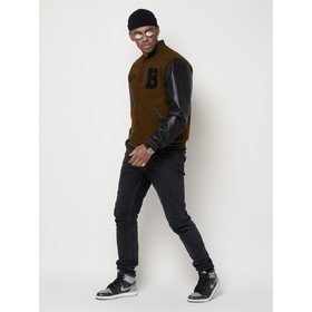 

Бомбер мужской, размер 48, цвет коричневый