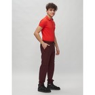 Джоггеры для мальчика, рост 146 см, цвет бордовый - Фото 2