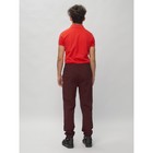 Джоггеры для мальчика, рост 146 см, цвет бордовый - Фото 4