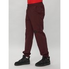 Джоггеры для мальчика, рост 146 см, цвет бордовый - Фото 9