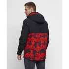 Куртка-анорак спортивная мужская, размер 54, цвет красный - Фото 14