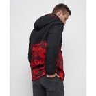 Куртка-анорак спортивная мужская, размер 54, цвет красный - Фото 9