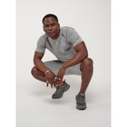 Спортивный костюм мужской, размер 46-48, цвет светло-серый - Фото 6