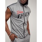 Спортивный костюм мужской, размер 46-48, цвет светло-серый - Фото 16