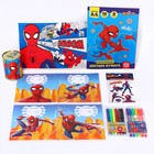 Подарочный набор первоклассника, 10 предметов, Человек-паук - фото 4374655
