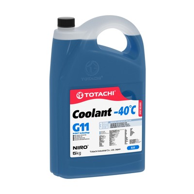 Антифриз Totachi NIRO COOLANT -40 C, G11, синяя, 5 кг