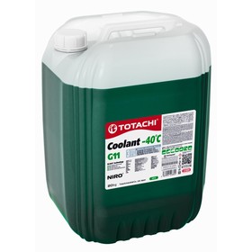 Антифриз Totachi NIRO COOLANT -40 C, G11, зелёный, 20 кг
