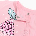 Боди детский, цвет розовый, рост 62см 9744655