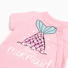 Боди детский, цвет розовый, рост 62см 9744655