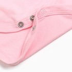 Боди детский, цвет розовый, рост 62см 9744655