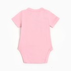 Боди детский, цвет розовый, рост 62см 9744655
