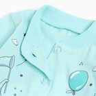 Кофточка детская, цвет мятный, рост 62 см - фото 53947304