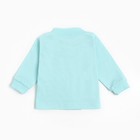 Кофточка детская, цвет мятный, рост 62 см - фото 53947306