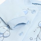 Кофточка детская, цвет голубой, рост 68см 9759726