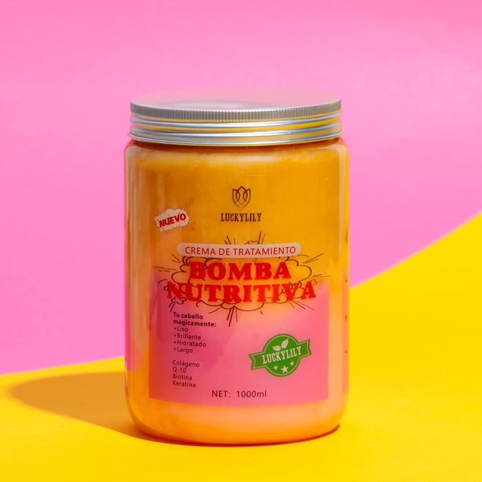 Маска для волос «Магия единорога» с малиной и абрикосом,  1000 мл 36072