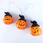 Гирлянда «Тыквы в шляпе» световая, 2 метра 9489876