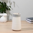 Ваза «Лиам», натура, d=8.5×10 см, h=18 см, керамика, бело-серая 9499280 - фото 9692597 Ваза «Лиам», натура, d=8.5×10 см, h=18 см, керамика, бело-серая 9499280 - фото 9692597