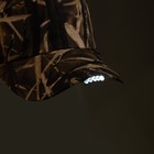 Кепка тактическая "Неон" с фонариком, смесовая ткань, камыш, размер 57-58 - Фото 3