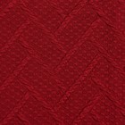 Чехол на стул трикотаж Квадрат, цвет бордовый, полиэстер 100% - Фото 2