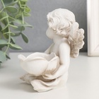 Фигурка полистоун подсвечник «Ангелочек с цветком», 10×8.2×9.2 см, МИКС - Фото 7