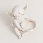 Фигурка полистоун подсвечник «Ангелочек с цветком», 10×8.2×9.2 см, МИКС - Фото 8