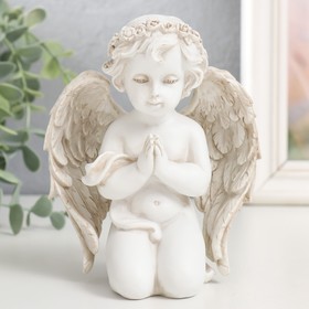 Сувенир полистоун 'Ангелочек - молитва' 13,5х7,8х11,5 см