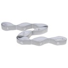 Эспандер-лента ONLYTOP, эластичная, с захватами, 90×4 см, цвет серый - Фото 13