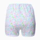 Трусы женские панталоны цвет белый/цветы, размер 60 - фото 22302354