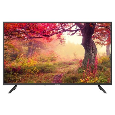 Телевизор Digma DM-LED43MBB21, 43", 1920x1080, DVB-T/T2/C/S/S2, HDMI 3, USB 2