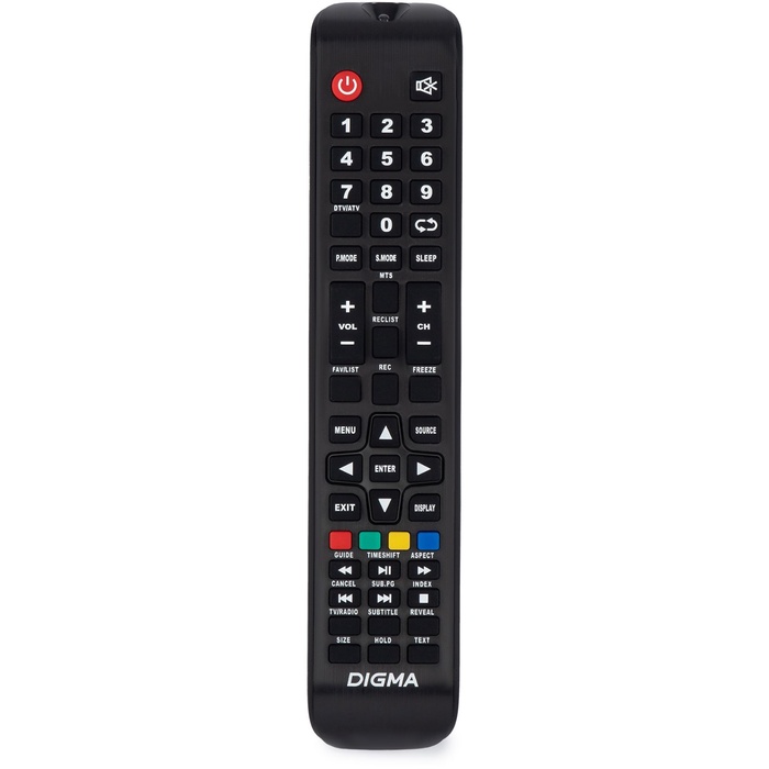 Телевизор Digma DM-LED43MBB21, 43", 1920x1080, DVB-T/T2/C/S/S2, HDMI 3, USB 2 - фото 51709116