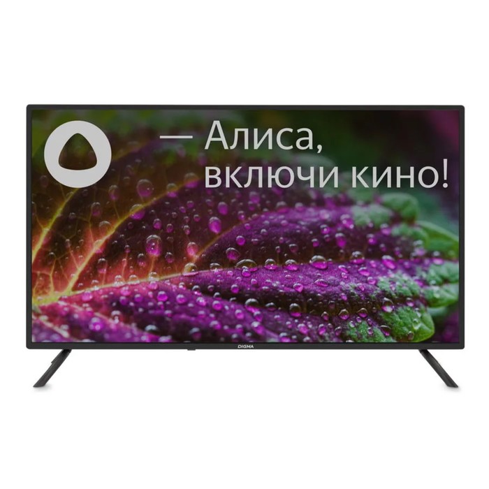 Телевизор Digma DM-LED40SBB31, 40", 1920x1080, DVB-T/T2/C/S/S2, HDMI 3, USB 2, Smart TV - Фото 1
