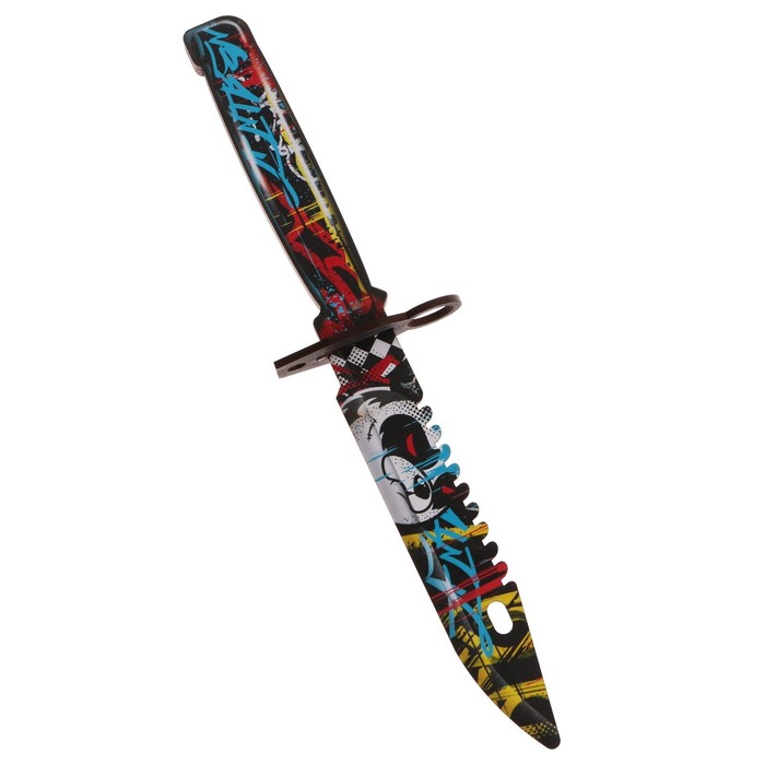 Сувенирное оружие нож-штык «Панда», длина 29 см - фото 1887144372
