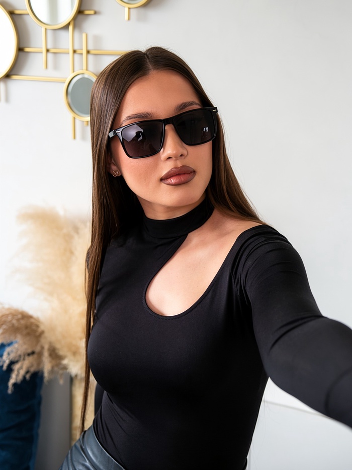 Очки солнцезащитные OneSun, uv 400, дужка 13.8 см, ширина 14.5 см, линза 4.3×5.5 см, флекс - Фото 1