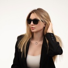 Очки солнцезащитные OneSun, uv 400, дужка 13.8 см, ширина 14.5 см, линза 4.3×5.5 см, флекс - Фото 4