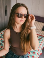 Очки солнцезащитные женские «OneSun. Wayfarer», uv 400, линза 5×6 см, коричневый  (артикул 9424132)  большой выбор товаров оптом и в розницу по низким ценам с доставкой