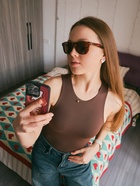 Очки солнцезащитные женские «OneSun. Wayfarer», uv 400, линза 5×6 см, коричневый  (артикул 9424132)  большой выбор товаров оптом и в розницу по низким ценам с доставкой