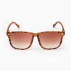 Очки солнцезащитные женские «OneSun. Wayfarer», uv 400, линза 5×6 см, коричневый - Фото 3