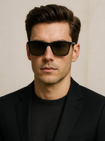 Очки солнцезащитные OneSun, uv 400, дужка 14 см, ширина 15 см, 5×6 см, флекс-дужки